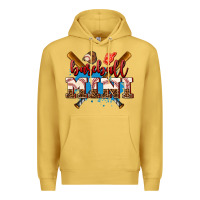 Antique Gold baseball mini Premium Hoodie - AdoDesignShop
