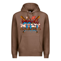 Chestnut baseball mini Premium Hoodie - AdoDesignShop