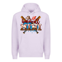 Lilac baseball mini Premium Hoodie - AdoDesignShop