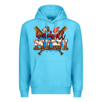Ocean Blue baseball mini Premium Hoodie - AdoDesignShop