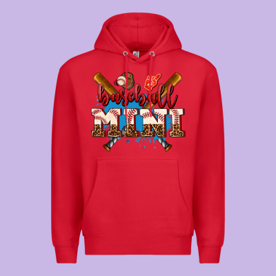 Baseball Mini Premium Hoodie Designed By Adodesignshop
