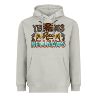 Moon Dust yeehaws and hellnaws Heavyweight Hoodie - CowhideDigitalArt