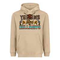 Mushroom yeehaws and hellnaws Heavyweight Hoodie - CowhideDigitalArt