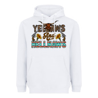 White yeehaws and hellnaws Heavyweight Hoodie - CowhideDigitalArt