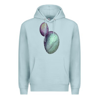 Blue Mist opunthia santa rita cactus Premium Hoodie - LillyAllenDesigns