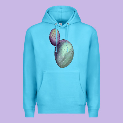Opunthia Santa Rita Cactus Premium Hoodie Designed By Lillyallendesigns