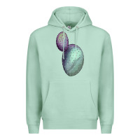Seafoam opunthia santa rita cactus Premium Hoodie - LillyAllenDesigns