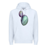 White opunthia santa rita cactus Premium Hoodie - LillyAllenDesigns