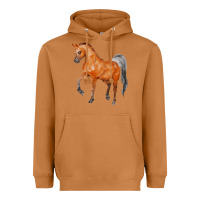 Meerkat horse Heavyweight Hoodie - FaDigitalArtStudio