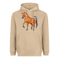 Mushroom horse Heavyweight Hoodie - FaDigitalArtStudio