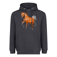 Smoke horse Heavyweight Hoodie - FaDigitalArtStudio