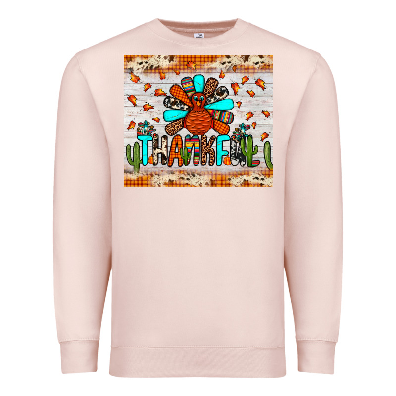 Thankful Turkey Premium Sweatshirt by JahusDesignShop | Teevron