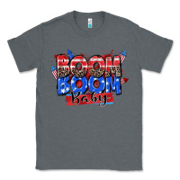 Charcoal Heather boom boom baby Classic Tee - Zillion Design Studio