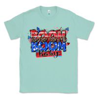 Seafoam boom boom baby Classic Tee - Zillion Design Studio