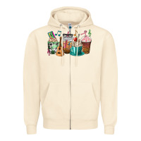 Sandshell music teacher coffee cups Zipper Hoodie - texasbilliewilder