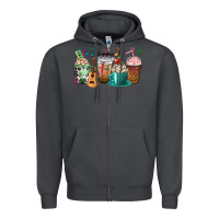 Smoke music teacher coffee cups Zipper Hoodie - texasbilliewilder
