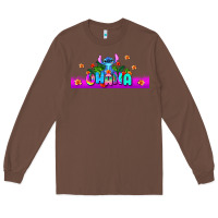 Chestnut stitch ohana Long Sleeve Tee - AdoDesignShop