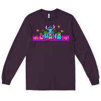 Plum stitch ohana Long Sleeve Tee - AdoDesignShop