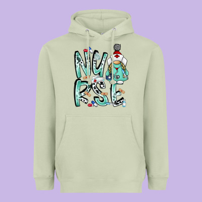 Nurse Heavyweight Hoodie Designed By Racoondesign