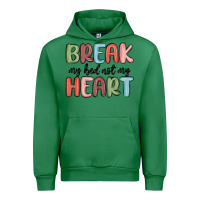 Emerald break my bed not my heart Urban Hoodie - MaliasSmallBusiness