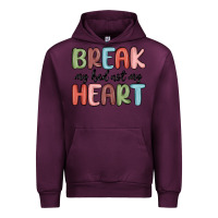 Mauve Wine break my bed not my heart Urban Hoodie - MaliasSmallBusiness