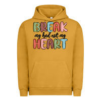 Pigment Peanut Butter break my bed not my heart Urban Hoodie - MaliasSmallBusiness