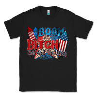 Black boom bitch get out the way Classic Tee - Zillion Design Studio