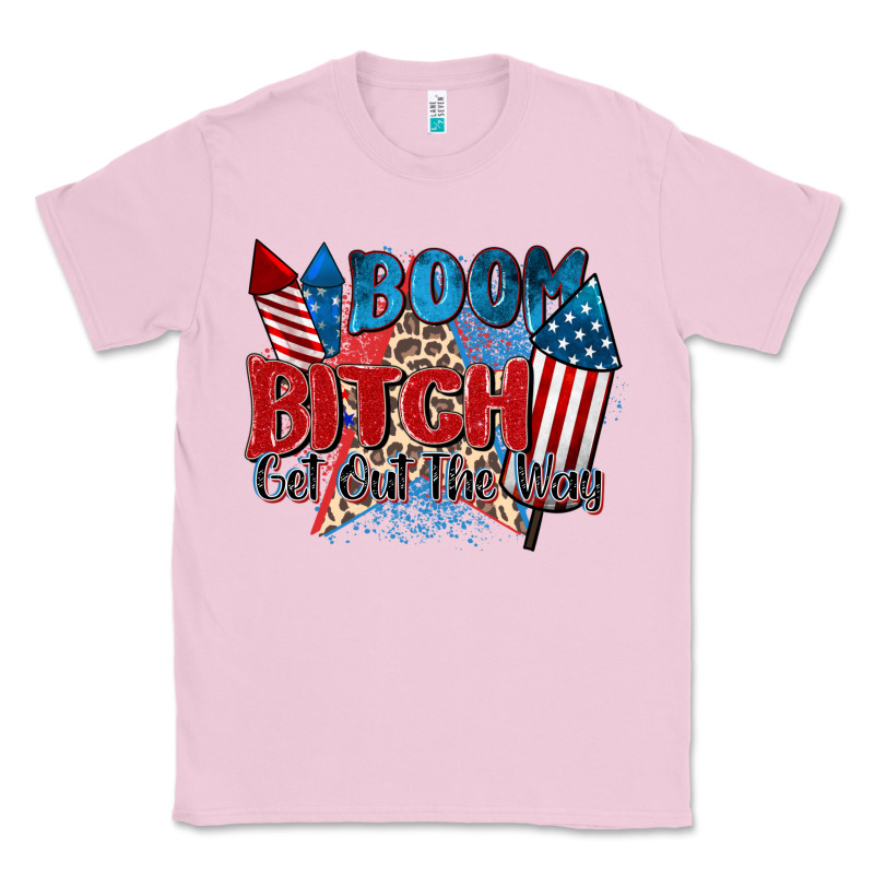 Boom Bitch Get Out The Way Classic Tee by Zillion Design Studio | Teevron