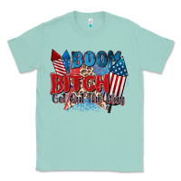 Seafoam boom bitch get out the way Classic Tee - Zillion Design Studio