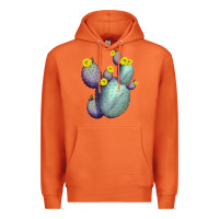 Carrot Opunthia Santa Rita Cacti Premium Hoodie - LillyAllenDesigns
