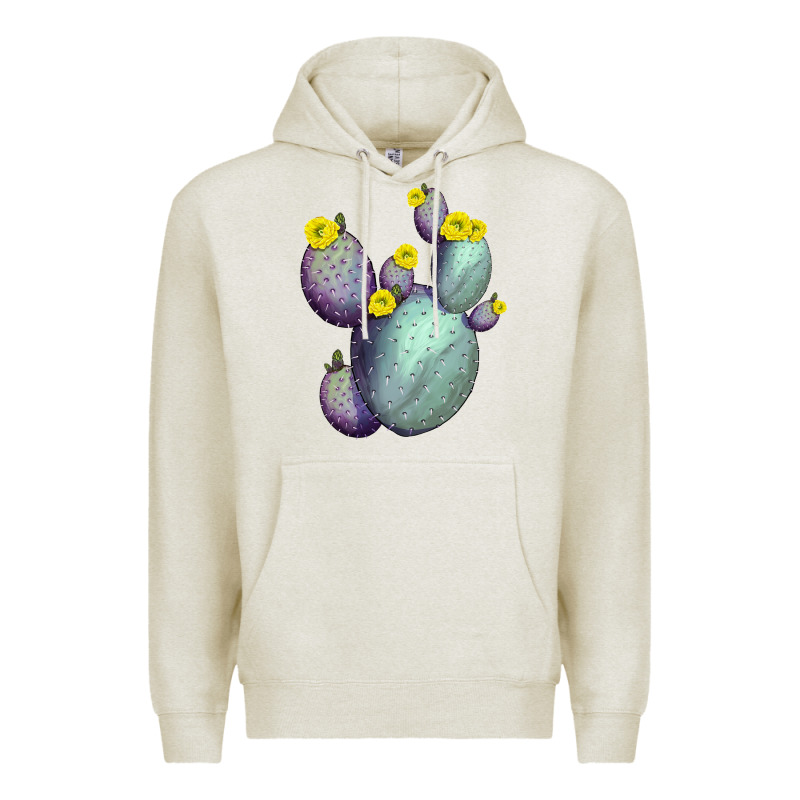 Opunthia Santa Rita Cacti Premium Hoodie by LillyAllenDesigns | Teevron