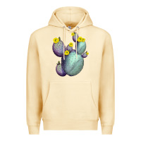 Pina Colada Opunthia Santa Rita Cacti Premium Hoodie - LillyAllenDesigns