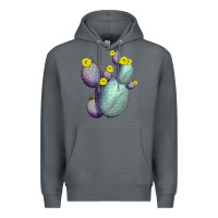 Rock Opunthia Santa Rita Cacti Premium Hoodie - LillyAllenDesigns
