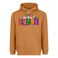 Meerkat nurse mardi gras Heavyweight Hoodie - RacoonDesign