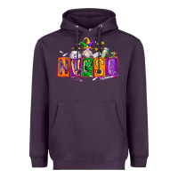 Plum nurse mardi gras Heavyweight Hoodie - RacoonDesign
