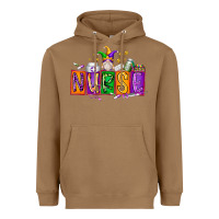 Toasted Coconut nurse mardi gras Heavyweight Hoodie - RacoonDesign