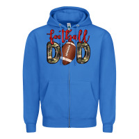 True Royal football dad Zipper Hoodie - Zillion Design Studio