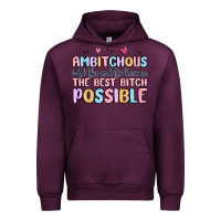 Mauve Wine ambitchous (adj.) the need to become the best bitc Urban Hoodie - MaliasSmallBusiness