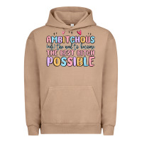 Pigment Burro ambitchous (adj.) the need to become the best bitc Urban Hoodie - MaliasSmallBusiness