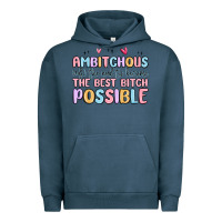 Pigment Midnight Navy ambitchous (adj.) the need to become the best bitc Urban Hoodie - MaliasSmallBusiness