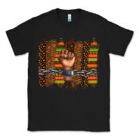 Black black history brushstroke Classic Tee - texasbilliewilder