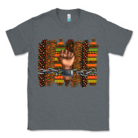 Charcoal Heather black history brushstroke Classic Tee - texasbilliewilder