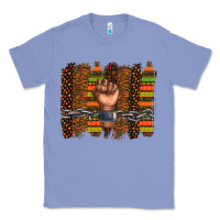 Colony Blue black history brushstroke Classic Tee - texasbilliewilder