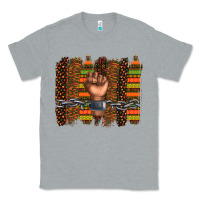Heather Grey black history brushstroke Classic Tee - texasbilliewilder