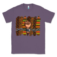 Lavender black history brushstroke Classic Tee - texasbilliewilder