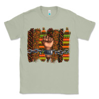 Matcha black history brushstroke Classic Tee - texasbilliewilder