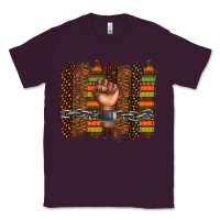 Plum black history brushstroke Classic Tee - texasbilliewilder