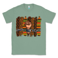 Sage black history brushstroke Classic Tee - texasbilliewilder