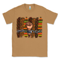 Toasted Coconut black history brushstroke Classic Tee - texasbilliewilder