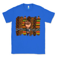 True Royal black history brushstroke Classic Tee - texasbilliewilder